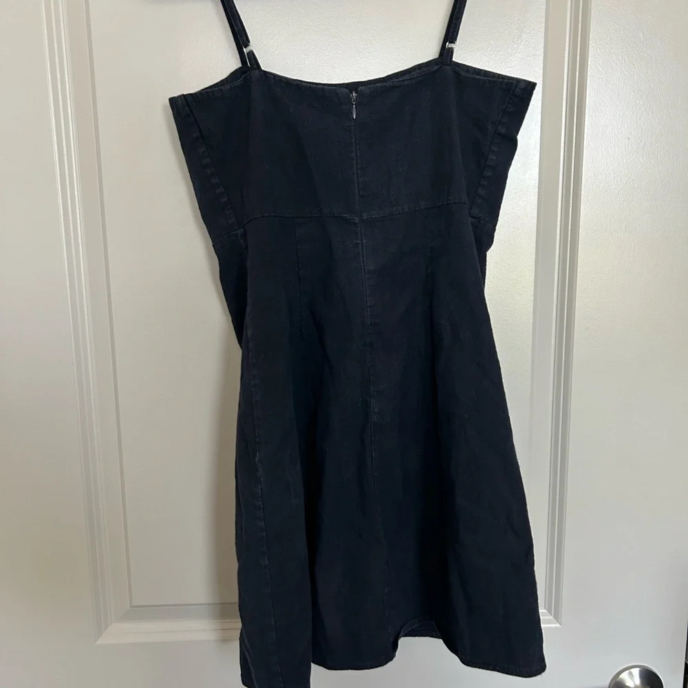 Brandy Melville Navy Blue Mini Dress - Picture 3 of 3